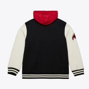 Miami Heat Courtside Varsity Fleece Jacket
