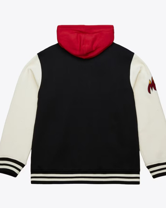Miami Heat Courtside Varsity Fleece Jacket