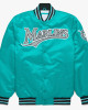Miami Marlins Classic Teal Satin Jacket Miami Marlins Classic Teal Satin Jacket