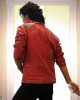 Michael Jackson Beat It Red Leather Jacket Michael Jackson Beat It Red Leather Jacket