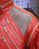 Michael Jackson Beat It Red Leather Jacket Michael Jackson Beat It Red Leather Jacket