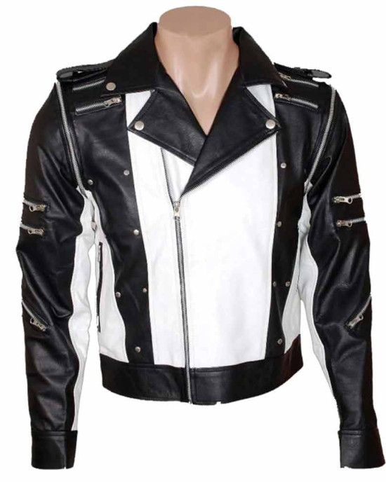 Michael Jackson Pepsi Zipper Leather Jacket Michael Jackson Pepsi Zipper Leather Jacket
