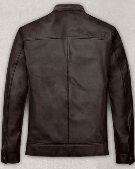 Michael Jordan Brown Leather Jacket Michael Jordan Brown Leather Jacket