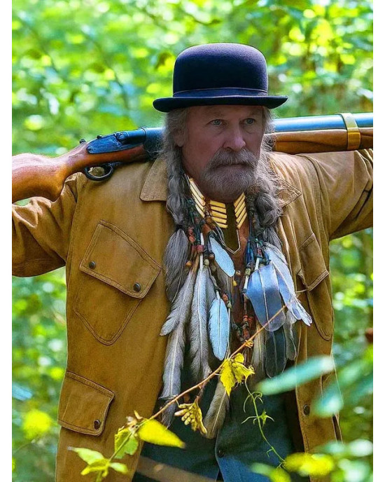 Michael Rooker Peacemaker Red St. Wild Cotton Jacket