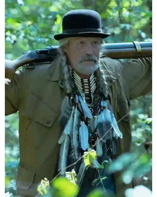 Michael Rooker Peacemaker Red St. Wild Cotton Jacket