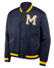 Michigan Wolverines Legacy Navy Bomber Jacket