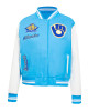 Milwaukee Brewers Classic Blue Wool Varsity Jacket Milwaukee Brewers Classic Blue Wool Varsity Jacket
