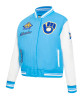 Milwaukee Brewers Classic Blue Wool Varsity Jacket Milwaukee Brewers Classic Blue Wool Varsity Jacket