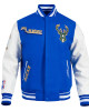 Milwaukee Bucks 2024/25 City Edition Chenille Blue Varsity Jacket