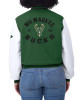 Milwaukee Bucks Green White Varsity Full-Zip Jacket Milwaukee Bucks Green White Varsity Full-Zip Jacket