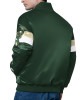 Milwaukee Bucks Triple Option Varsity Satin Jacket