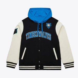 Minnesota Timberwolves Courtside Varsity Fleece Jacket