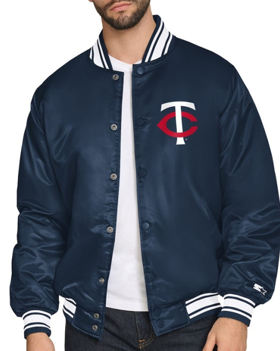 Minnesota Twins Home Plate Printed Graphic Jacket