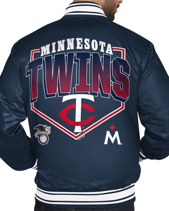 Minnesota Twins Home Plate Printed Graphic Jacket
