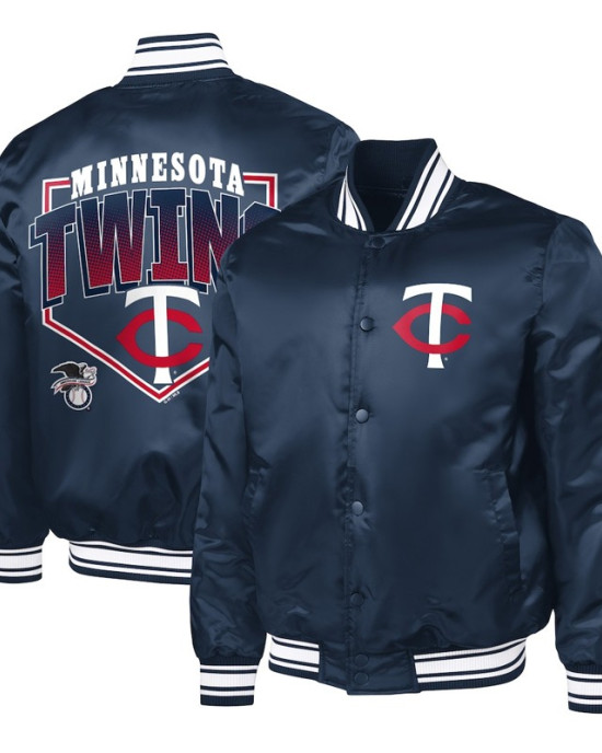 Minnesota Twins Home Plate Printed Graphic Jacket