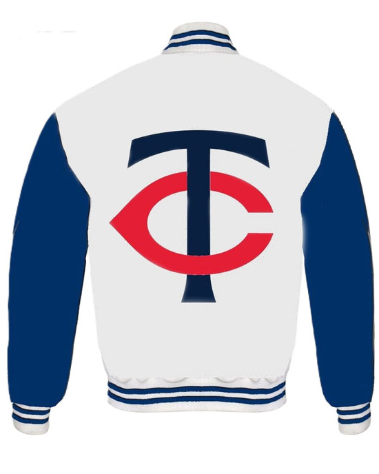 Minnesota Twins Navy and Red Varsity Jacket Minnesota Twins Navy and Red Varsity Jacket