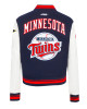 Minnesota Twins Retro Classic Rib Wool Varsity Jacket Minnesota Twins Retro Classic Rib Wool Varsity Jacket