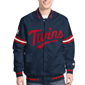 Minnesota Twins Varsity Scout Satin Jacket