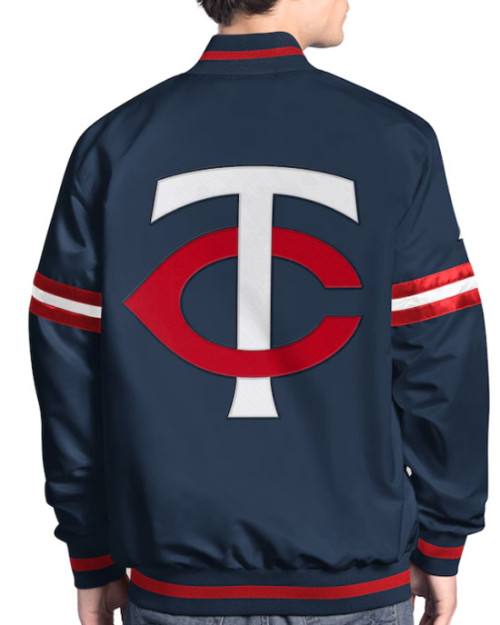 Minnesota Twins Varsity Scout Satin Jacket Minnesota Twins Varsity Scout Satin Jacket