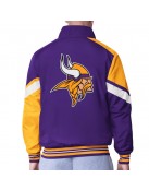 Minnesota Vikings Strong Arm Purple Full-Zip Jacket