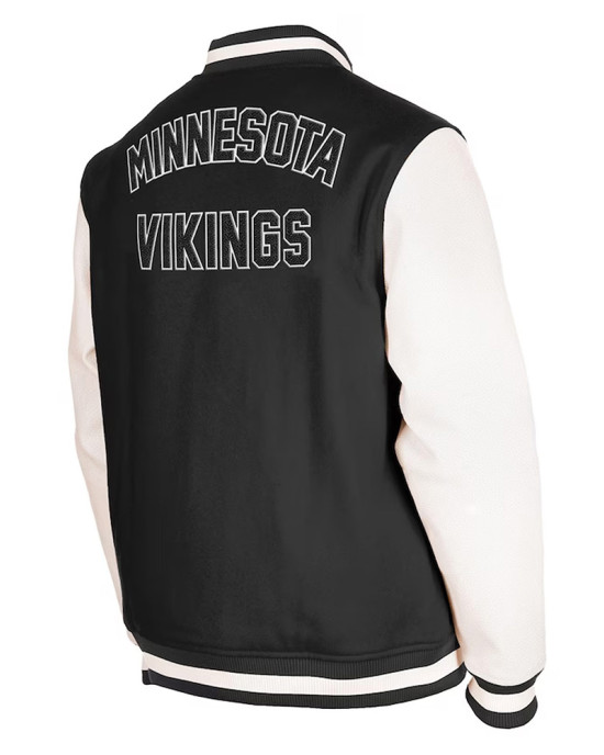 Minnesota Vikings Third Down Varsity Jacket Minnesota Vikings Third Down Varsity Jacket