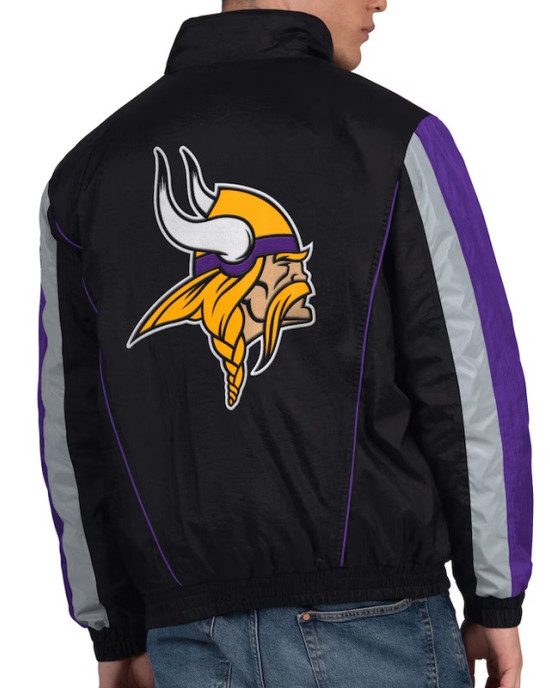 Minnesota Vikings Thursday Night Gridiron Half-Zip Jacket