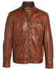 Missani Men’s Brown Leather Jacket Missani Men’s Brown Leather Jacket