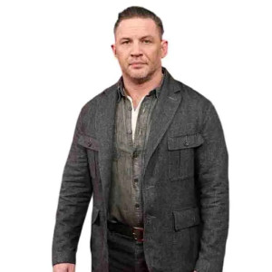 MobLand Tom Hardy Grey Wool Jacket