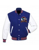 Montreal Alouettes Blue and White Varsity Jacket