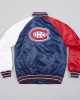Montreal Canadiens Youth Varsity Satin Jacket Montreal Canadiens Youth Varsity Satin Jacket