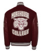 Morehouse College Maroon Varsity Jacket
