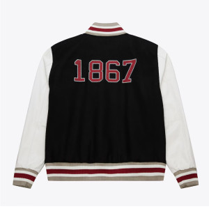 Morehouse Maroon Tigers Homecoming Black Varsity Jacket