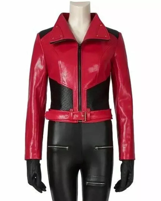 Naomi Brooke Watch Dogs Legion Leather Jacket