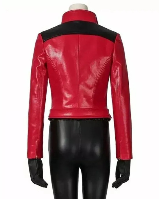 Naomi Brooke Watch Dogs Legion Leather Jacket