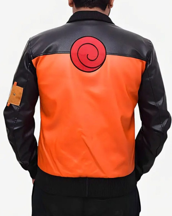 Naruto Shippuden Uzumaki Leather Jacket Naruto Shippuden Uzumaki Leather Jacket