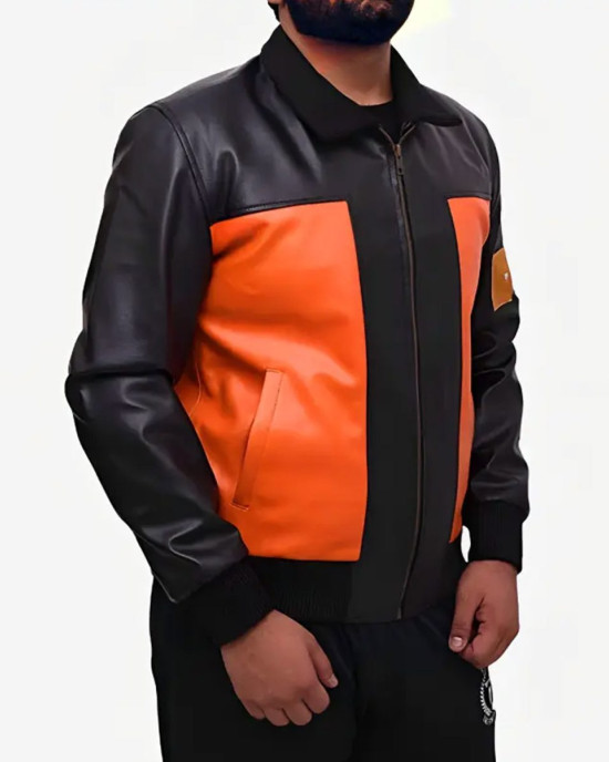 Naruto Shippuden Uzumaki Leather Jacket Naruto Shippuden Uzumaki Leather Jacket