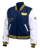 Navy/White Denver Nuggets Varsity Full-Zip Jacket Navy/White Denver Nuggets Varsity Full-Zip Jacket