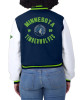 Navy/White Minnesota Timberwolves Varsity Full-Zip Jacket Navy/White Minnesota Timberwolves Varsity Full-Zip Jacket