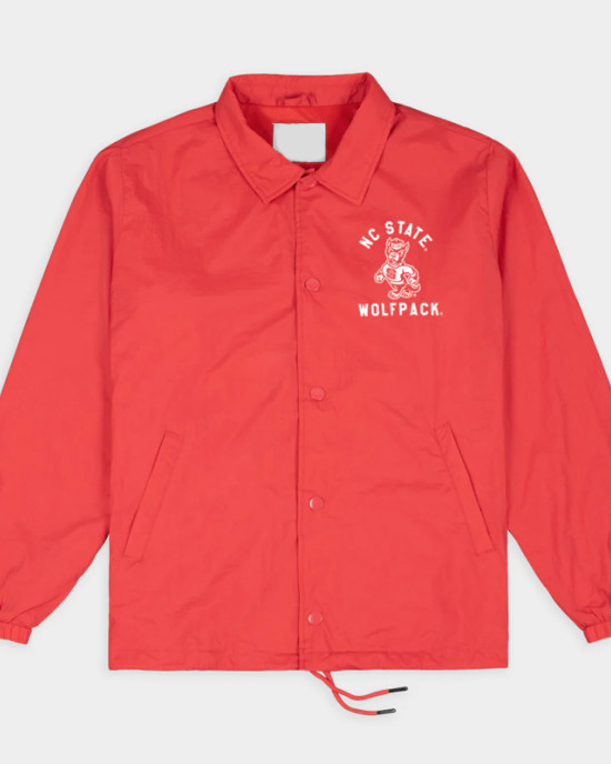 NC State Wolfpack 1960’s Logo Coaches Jacket NC State Wolfpack 1960’s Logo Coaches Jacket