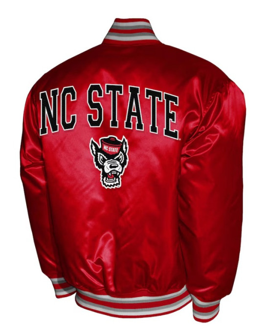 NC State Wolfpack Club Satin Jacket