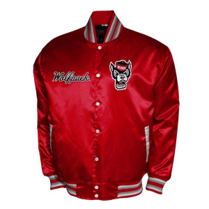 NC State Wolfpack Club Satin Jacket