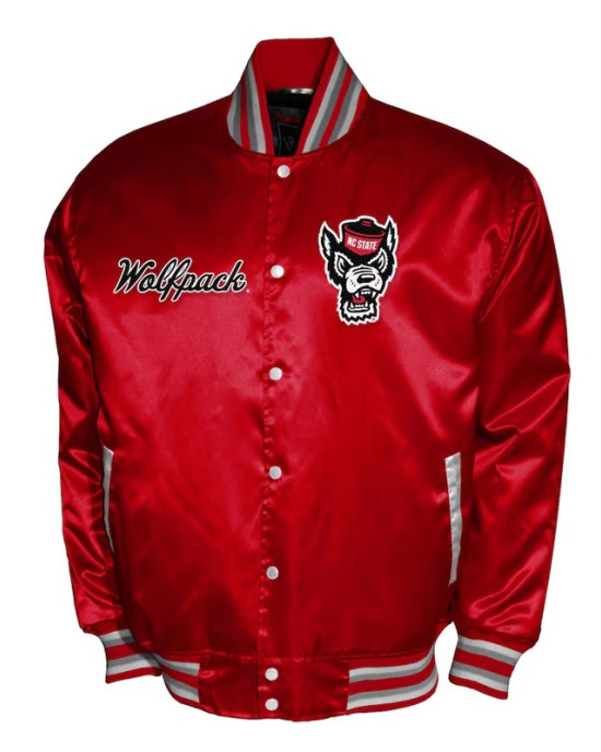 NC State Wolfpack Club Satin Jacket