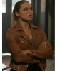NCIS Sydney Tuuli Narkle Leather Jacket NCIS Sydney Tuuli Narkle Leather Jacket