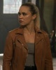 NCIS Sydney Tuuli Narkle Leather Jacket NCIS Sydney Tuuli Narkle Leather Jacket