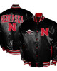 Nebraska Huskers Club Satin Varsity Jacket