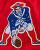 New England Patriots Red Satin Windbreaker New England Patriots Red Satin Windbreaker