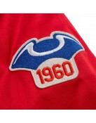 New England Patriots Red Satin Windbreaker