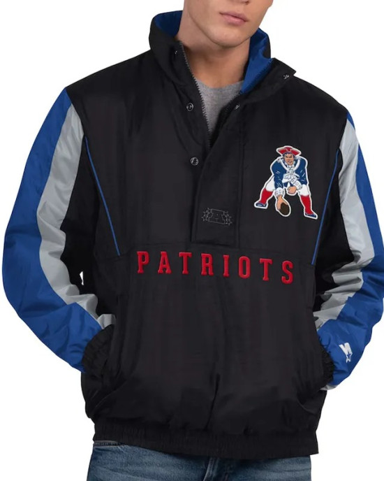 New England Patriots Thursday Night Gridiron Half-Zip Jacket