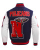 New Orleans Pelicans Mashup Classic Rib Varsity Jacket New Orleans Pelicans Mashup Classic Rib Varsity Jacket