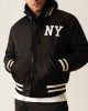 New York Black Yankees Varsity Satin Jacket